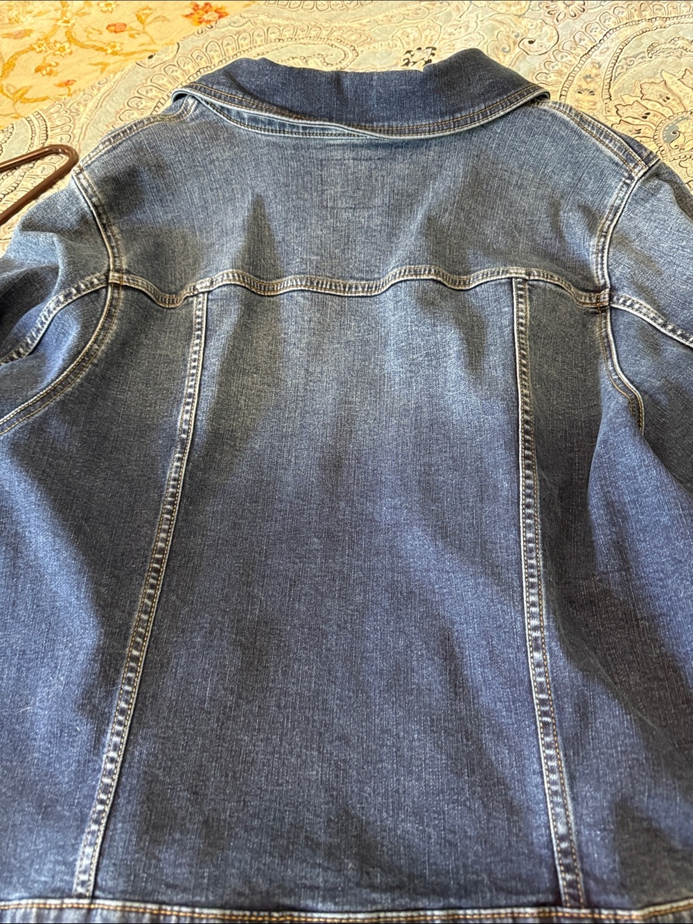 torrid Women's Dark Blue Denim Jacket - Picture 4 of 4
